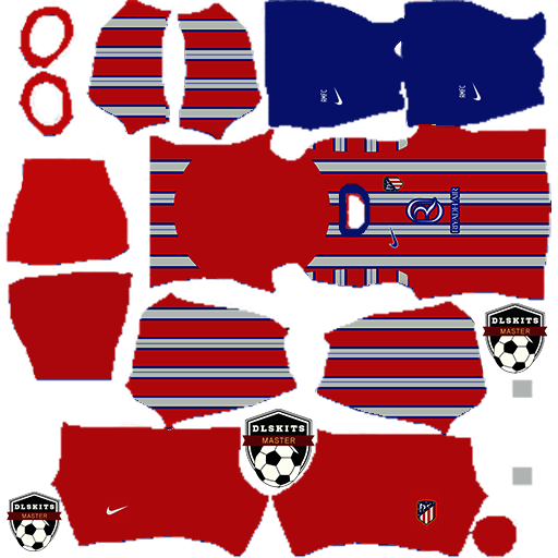Atletico Madrid DLS Kits 2025